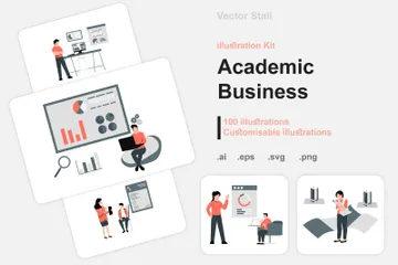 Affaires académiques Pack d'Illustrations