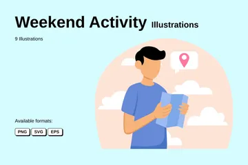 Activité du week-end Pack d'Illustrations