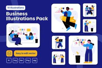 Entreprise Illustration Pack