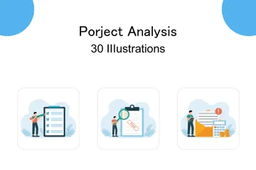 Analyse de projet Pack d'Illustrations