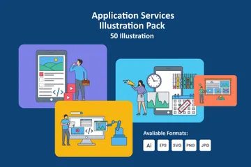 Application Services Illustration Pack