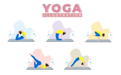 Best Yoga Illustration Pack