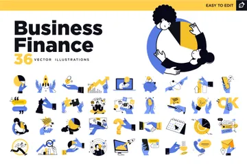 Business And Finance Illustration Pack