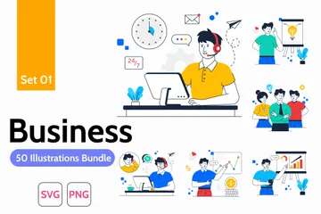 Business Illustration Pack