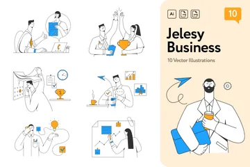 Jelesy Illustration Bundle