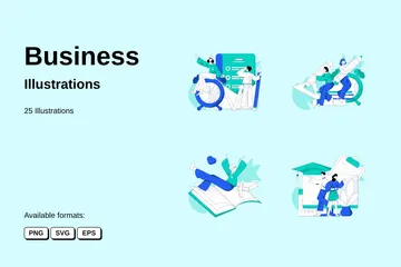 Business Illustration Pack
