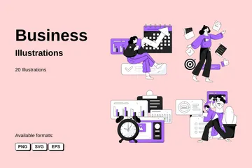 Business Illustration Pack