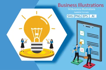 Business Illustration Pack