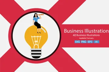 Business Illustration Pack