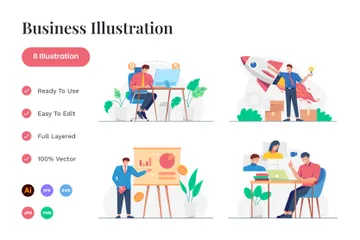 Business Illustration Pack