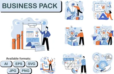 Business Illustration Pack