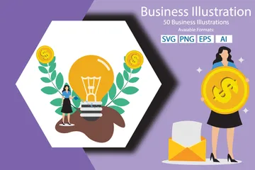 Business Illustration Pack