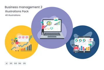 Business Management Illustration Pack