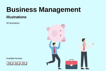 Business Management Illustration Pack