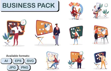 Business Pack Illustration Pack