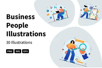 Business People Illustration Pack