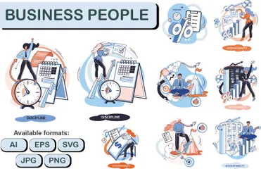 Business People Illustration Pack