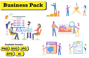 Business People Illustration Pack