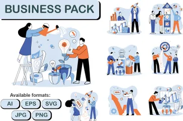 Business People Illustration Pack