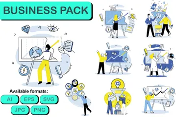 Business People Illustration Pack