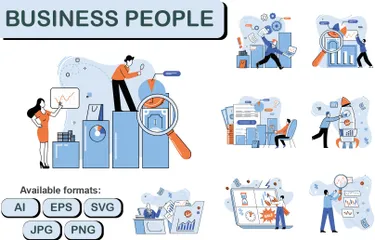 Business People Illustration Pack