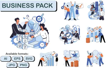 Business People Illustration Pack