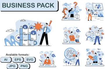 Business People Illustration Pack