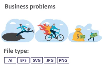 Business Problems Illustration Pack