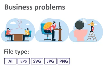 Business Problems Illustration Pack