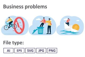 Business Problems Illustration Pack