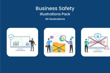 Business Safety Illustration Pack