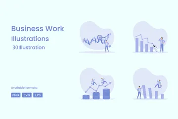 Business Work Illustration Pack