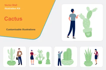 Cactus Illustration Pack