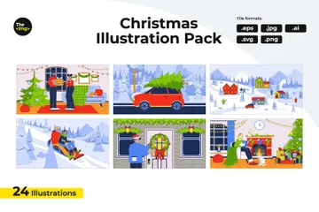 Christmas Illustration Pack