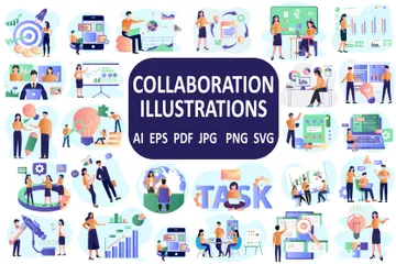 Collaboration Pack d'Illustrations