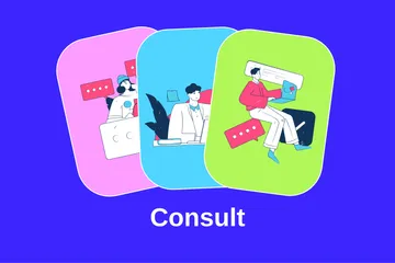 Consult Illustration Pack