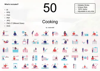 Cooking Illustration Pack