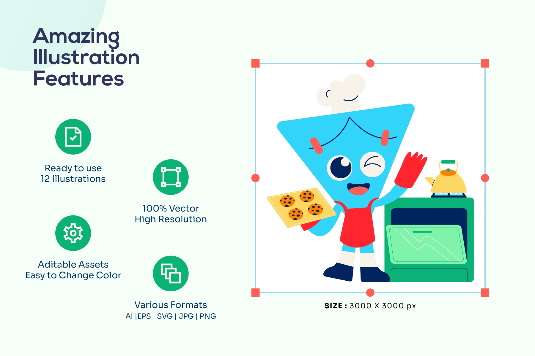 Pack custom mockup 3 - Cooking