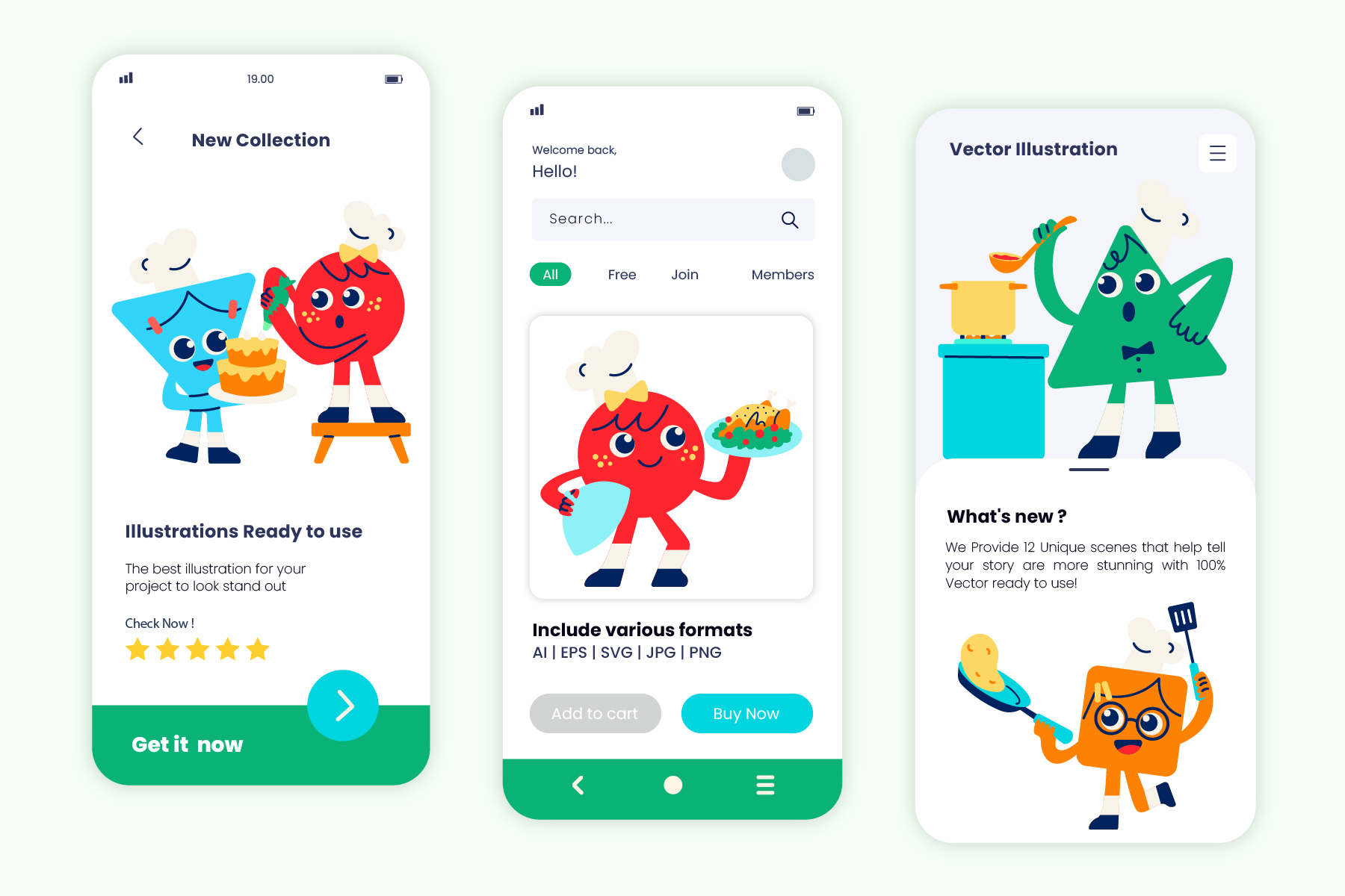 Pack custom mockup 5 - Cooking