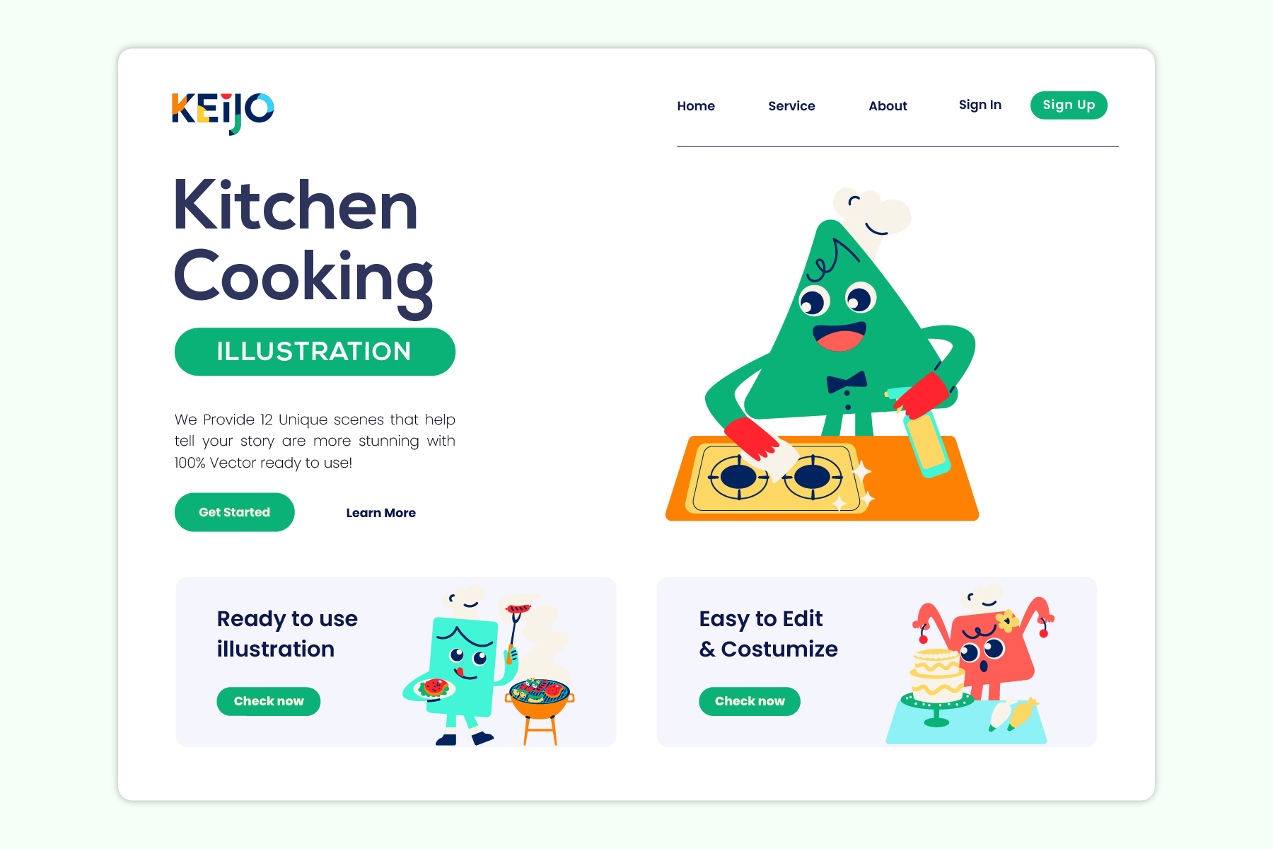 Pack custom mockup 6 - Cooking