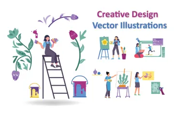 Creative Design Illustration Pack