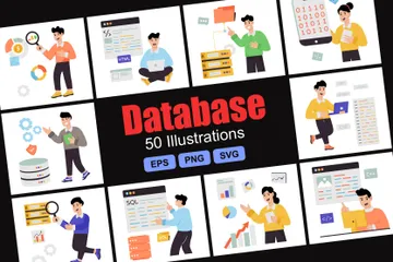 Database Illustration Pack