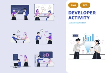 Developer Activity Illustration Pack