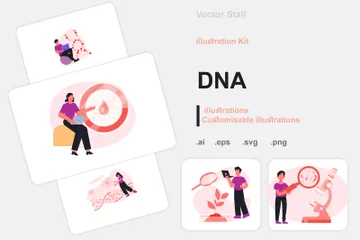 DNA Illustration Pack