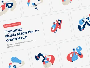 E-commerce Illustration Pack