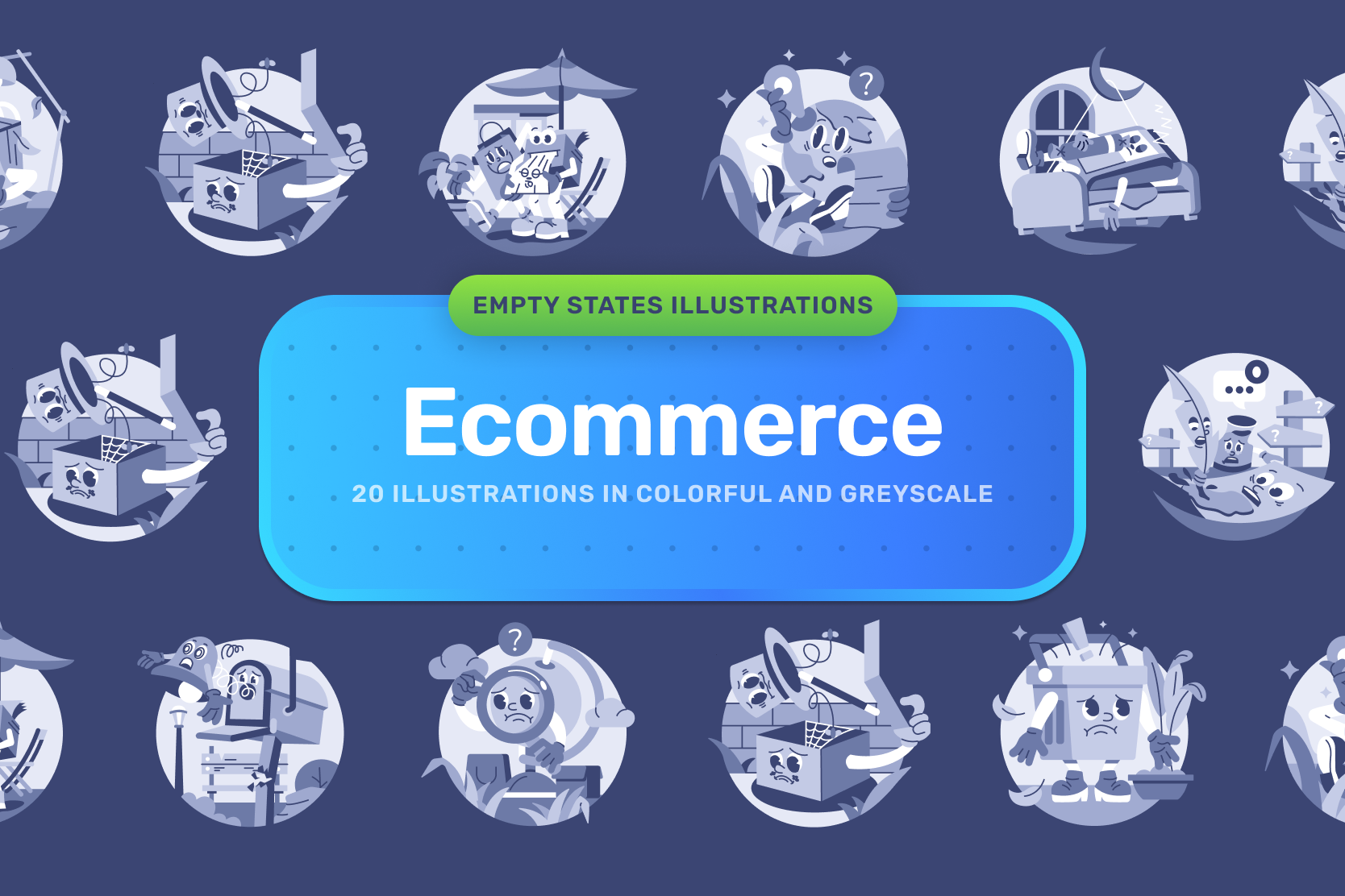 Pack custom mockup 1 - Ecommerce - Empty States