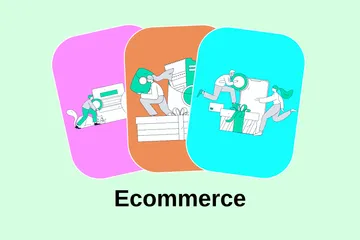 Ecommerce Illustration Pack