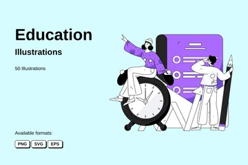 Education Illustration Pack