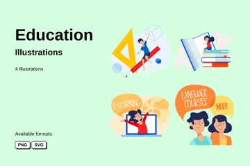 Education Illustration Pack