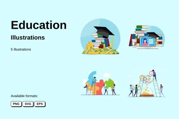 Education Illustration Pack